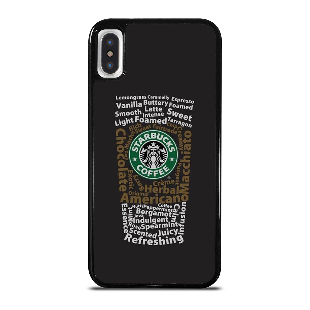STARBUCKS COFFEE QUOTE 3 iPhone X / XS Case Cover