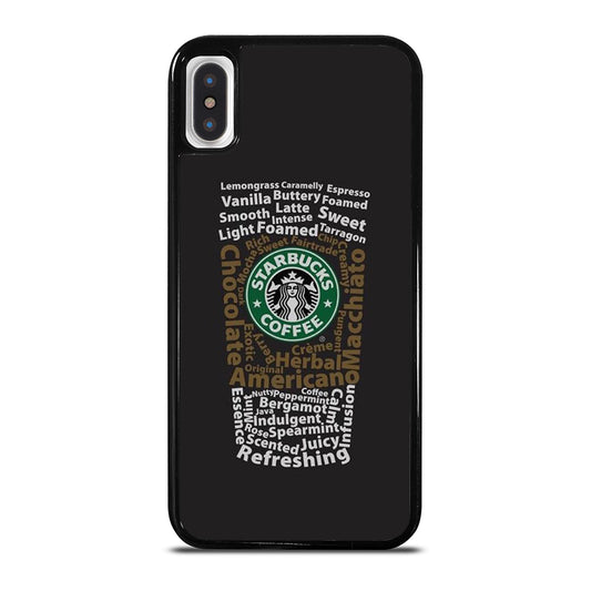 STARBUCKS COFFEE QUOTE 3 iPhone X / XS Case Cover
