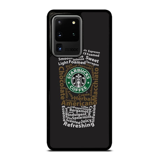 STARBUCKS COFFEE QUOTE 3 Samsung Galaxy S20 Ultra Case Cover