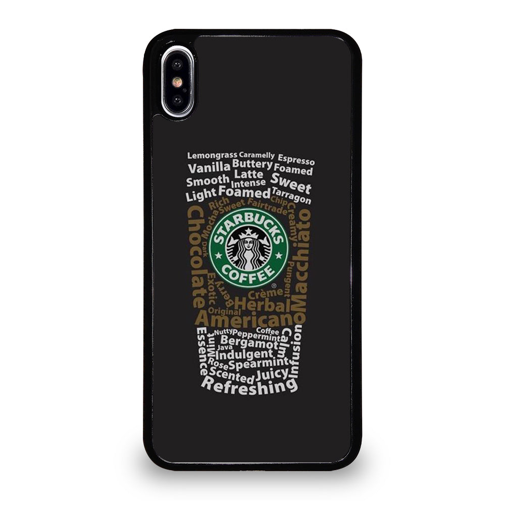 STARBUCKS COFFEE QUOTE 3 iPhone XS Max Case Cover