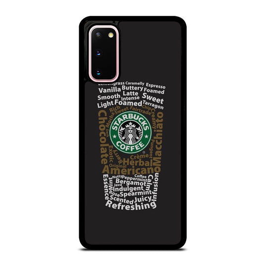 STARBUCKS COFFEE QUOTE 3 Samsung Galaxy S20 Case Cover