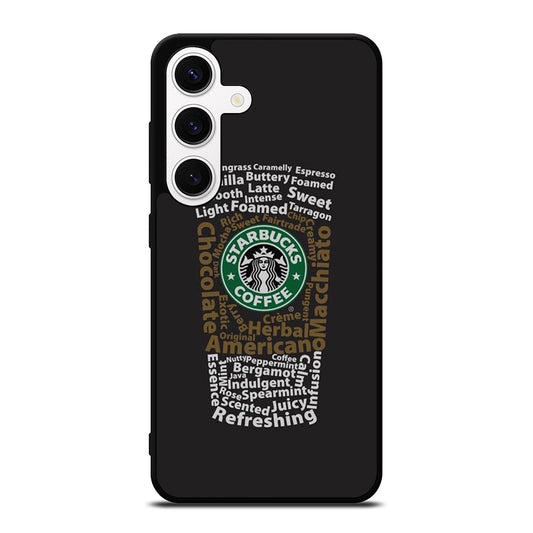 STARBUCKS COFFEE QUOTE 3 Samsung Galaxy S24 Case Cover