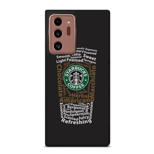 STARBUCKS COFFEE QUOTE 3 Samsung Galaxy Note 20 Ultra Case Cover