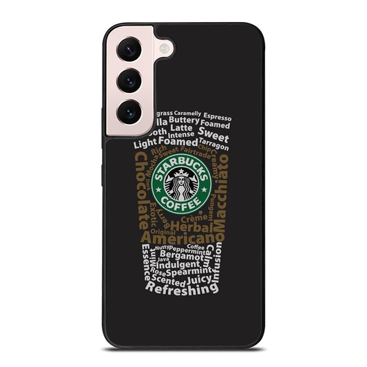 STARBUCKS COFFEE QUOTE 3 Samsung Galaxy S22 Plus Case Cover