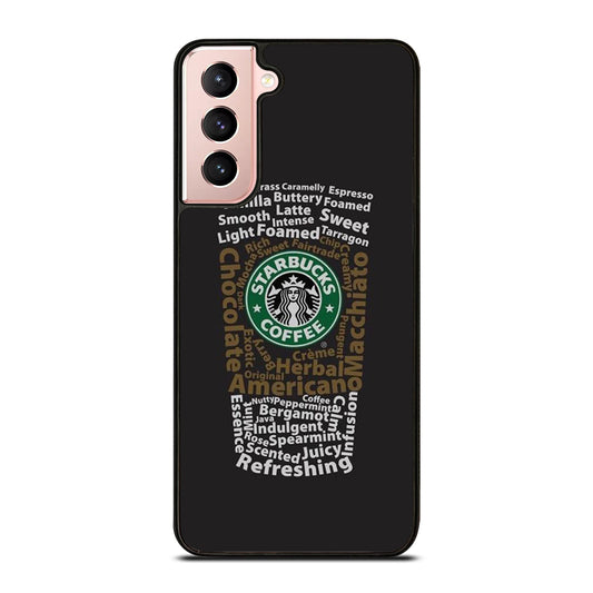 STARBUCKS COFFEE QUOTE 3 Samsung Galaxy S21 Case Cover