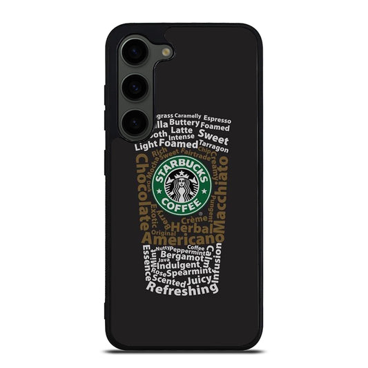 STARBUCKS COFFEE QUOTE 3 Samsung Galaxy S23 Plus Case Cover
