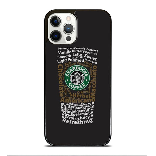 STARBUCKS COFFEE QUOTE 3 iPhone 12 Pro Case Cover
