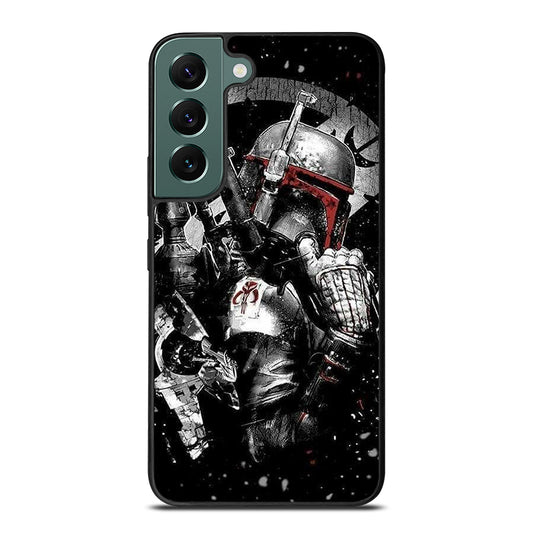 STAR WARS BOBA FETT MANDALORIAN ART 2 Samsung Galaxy S22 Case Cover