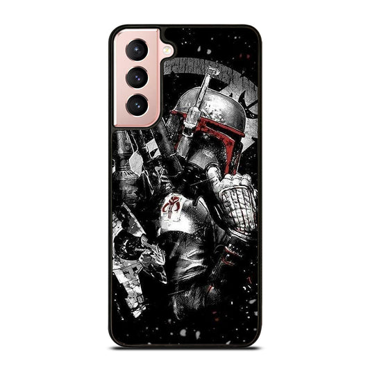 STAR WARS BOBA FETT MANDALORIAN ART 2 Samsung Galaxy S21 Case Cover