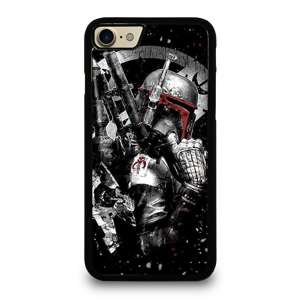 STAR WARS BOBA FETT MANDALORIAN ART 2 iPhone 7 / 8 Case Cover