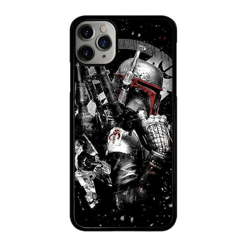 STAR WARS BOBA FETT MANDALORIAN ART 2 iPhone 11 Pro Max Case Cover