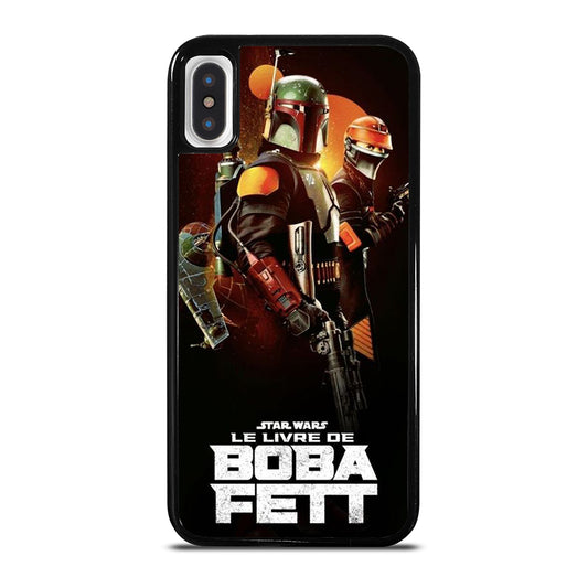 STAR WARS BOBA FETT MANDALORIAN POSTER iPhone X / XS Case Cover