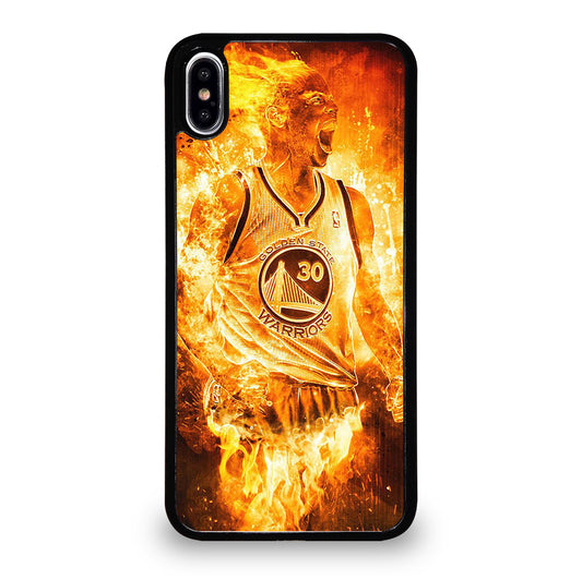 STEPHEN CURRY FLAME iPhone XS Max Case Cover