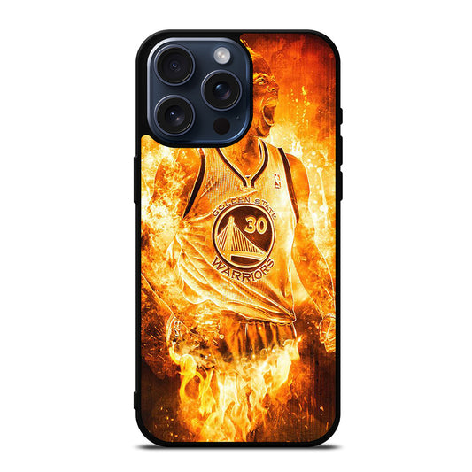 STEPHEN CURRY FLAME iPhone 15 Pro Max Case Cover