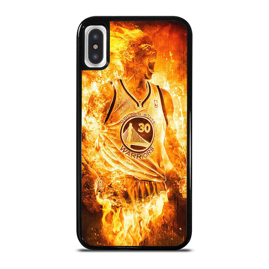STEPHEN CURRY FLAME iPhone X / XS Case Cover