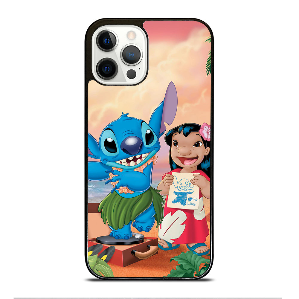 STITCH AND LILO FRIENDS CARTOON 3 iPhone 12 Pro Case Cover