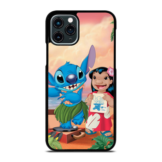 STITCH AND LILO FRIENDS CARTOON 3 iPhone 11 Pro Case Cover