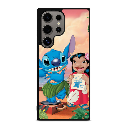 STITCH AND LILO FRIENDS CARTOON 3 Samsung Galaxy S24 Ultra Case Cover