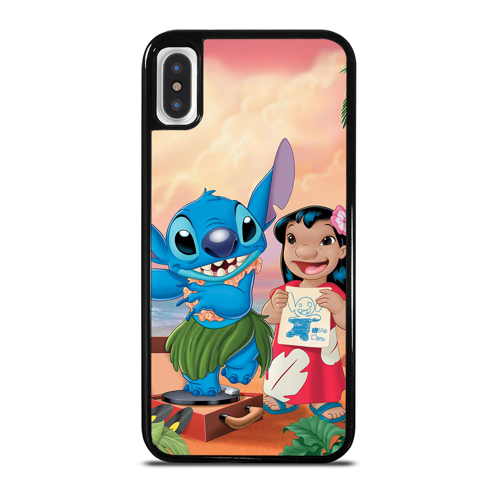STITCH AND LILO FRIENDS CARTOON 3 iPhone X / XS Case Cover