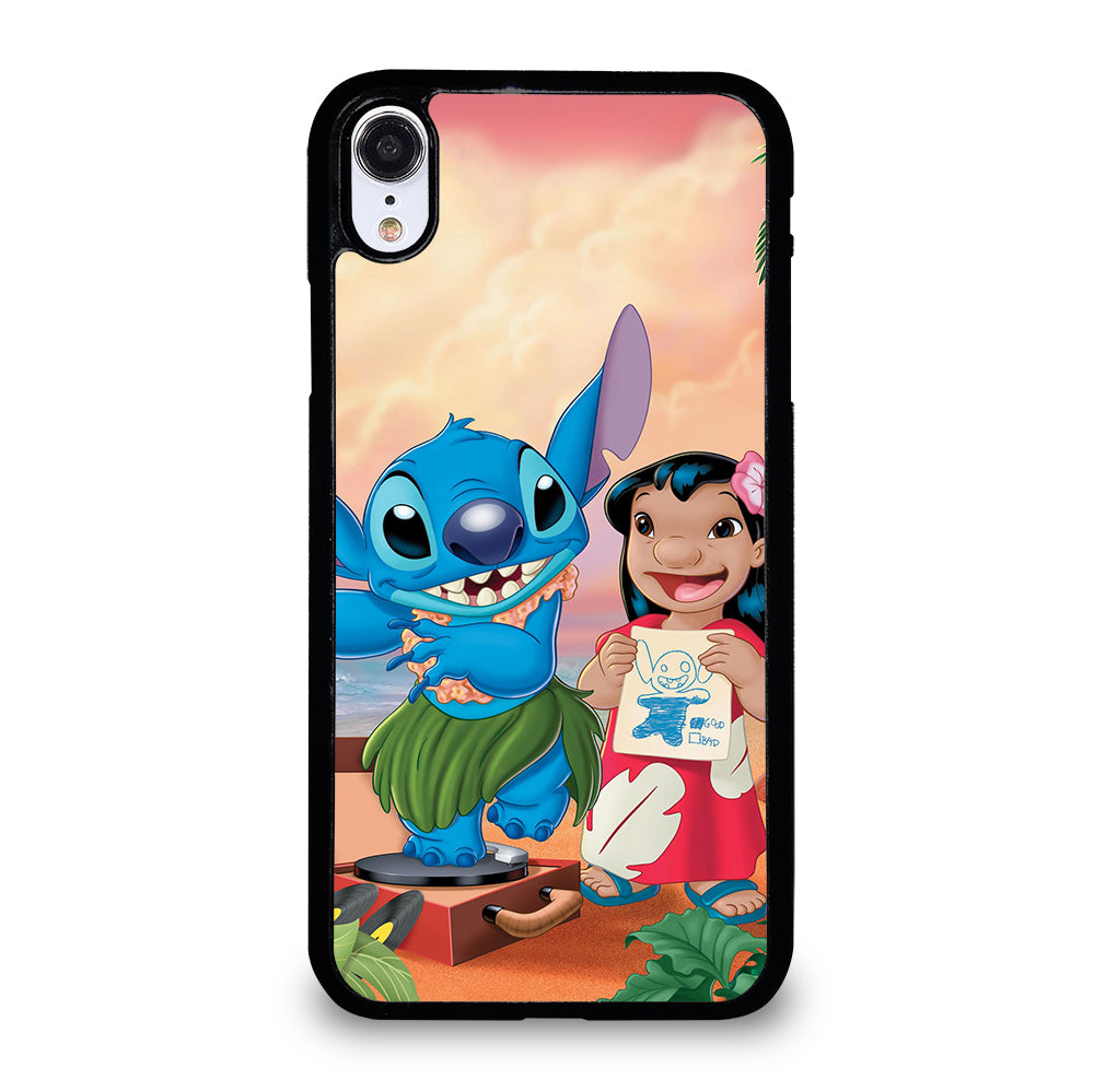 STITCH AND LILO FRIENDS CARTOON 3 iPhone XR Case Cover