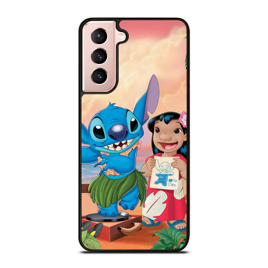 STITCH AND LILO FRIENDS CARTOON 3 Samsung Galaxy S21 Case Cover