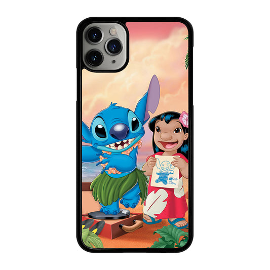 STITCH AND LILO FRIENDS CARTOON 3 iPhone 11 Pro Max Case Cover