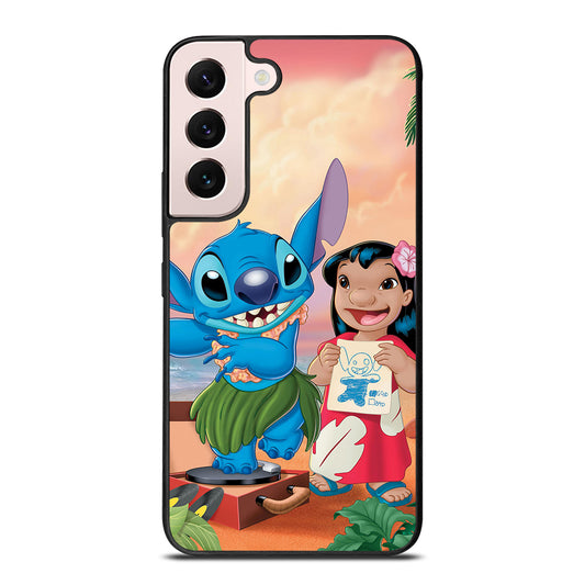 STITCH AND LILO FRIENDS CARTOON 3 Samsung Galaxy S22 Plus Case Cover