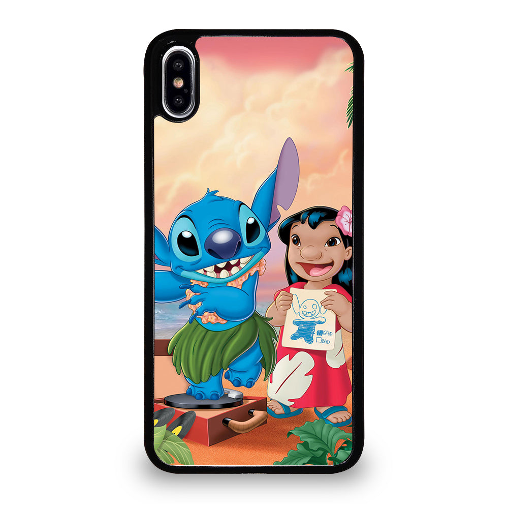 STITCH AND LILO FRIENDS CARTOON 3 iPhone XS Max Case Cover