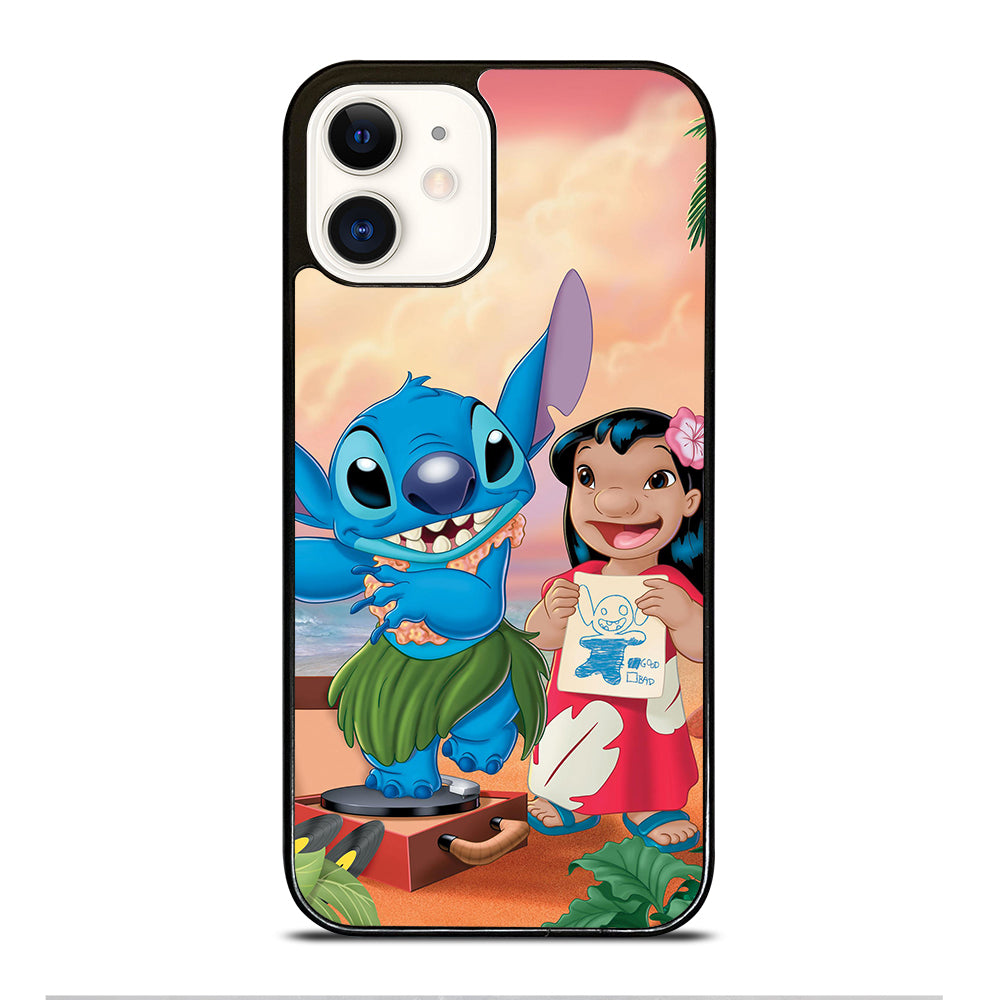 STITCH AND LILO FRIENDS CARTOON 3 iPhone 12 Case Cover