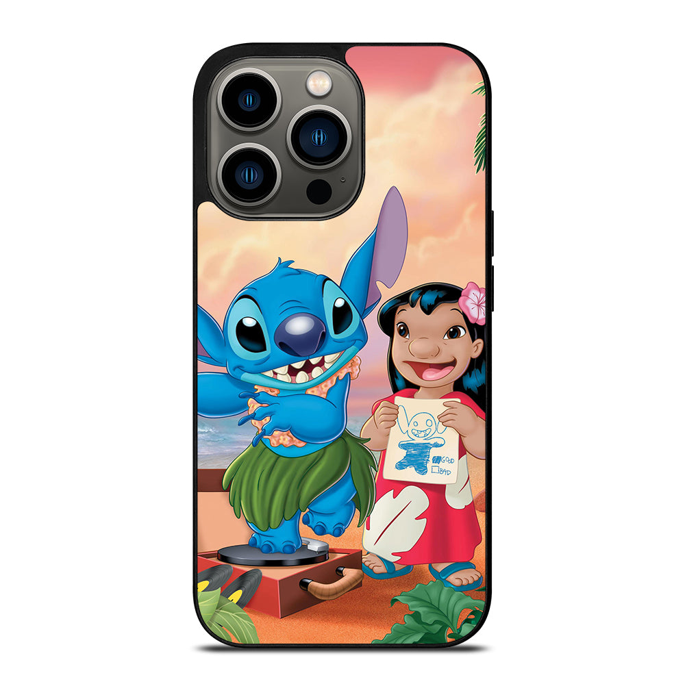 STITCH AND LILO FRIENDS CARTOON 3 iPhone 13 Pro Case Cover