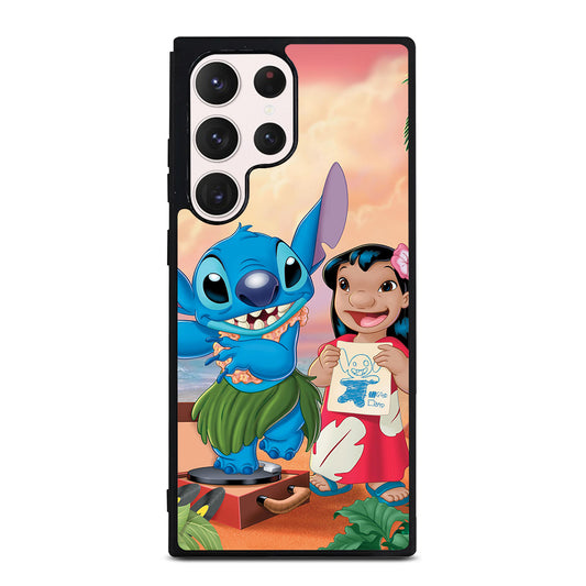 STITCH AND LILO FRIENDS CARTOON 3 Samsung Galaxy S23 Ultra Case Cover