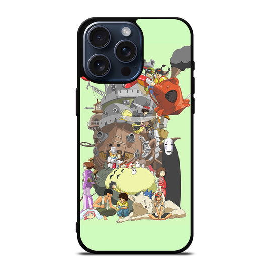 STUDIO GHIBLI ANIME 3 iPhone 15 Pro Max Case Cover