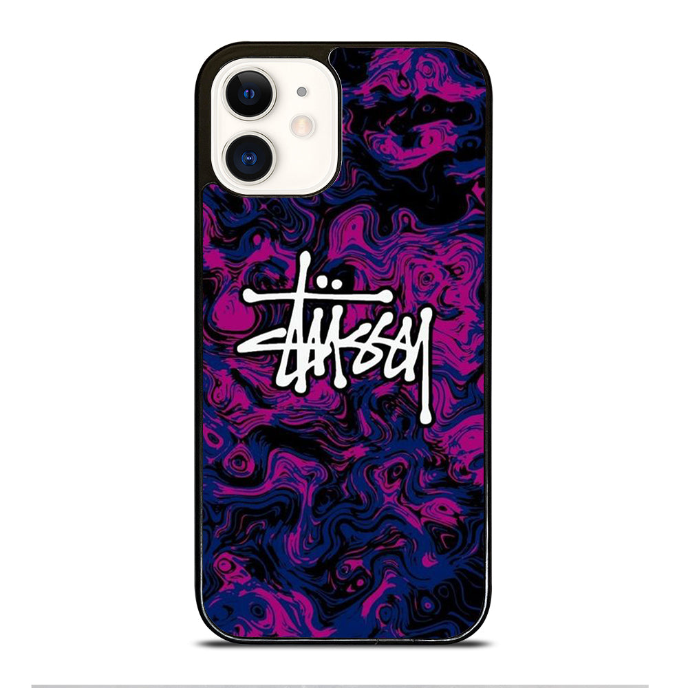 STUSSY ART LOGO iPhone 12 Case Cover