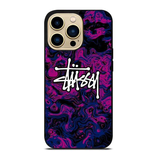 STUSSY ART LOGO iPhone 14 Pro Max Case Cover