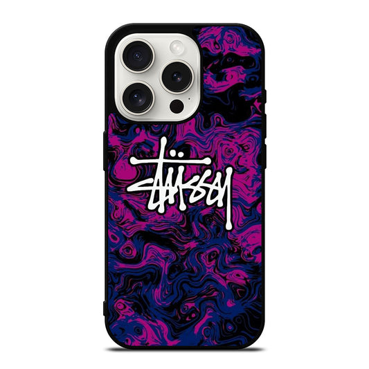 STUSSY ART LOGO iPhone 15 Pro Case Cover