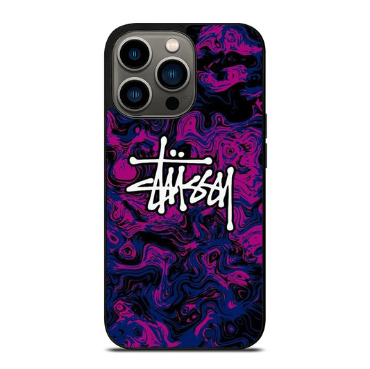 STUSSY ART LOGO iPhone 13 Pro Case Cover