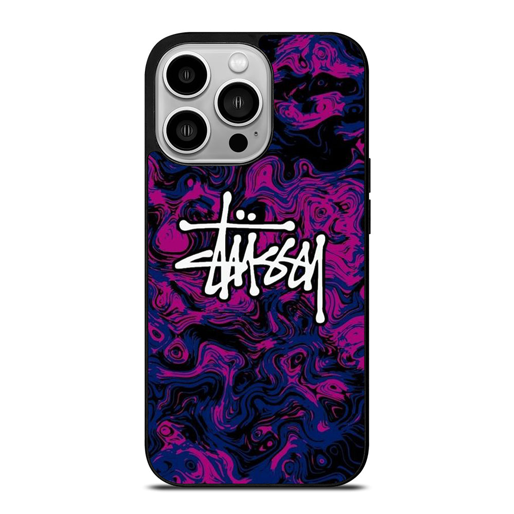STUSSY ART LOGO iPhone 14 Pro Case Cover