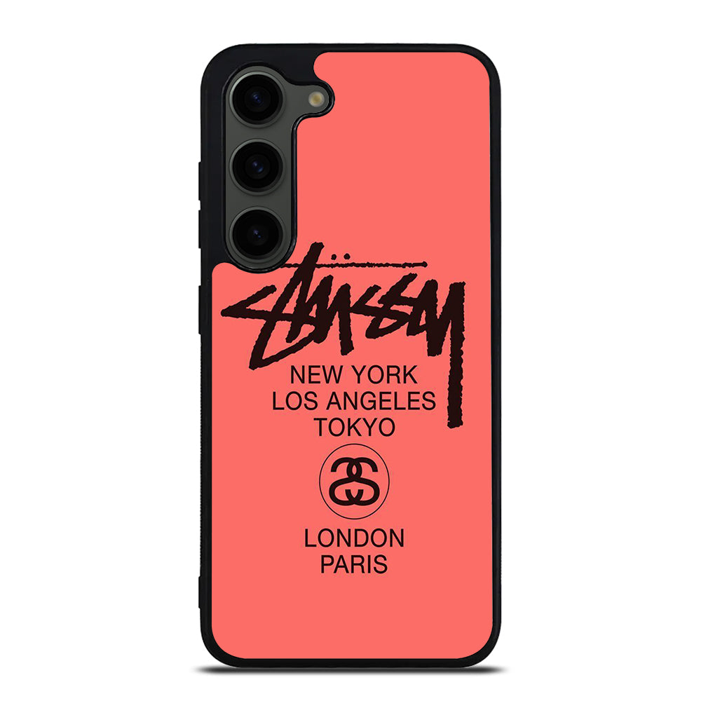 STUSSY CITY Samsung Galaxy S23 Plus Case Cover