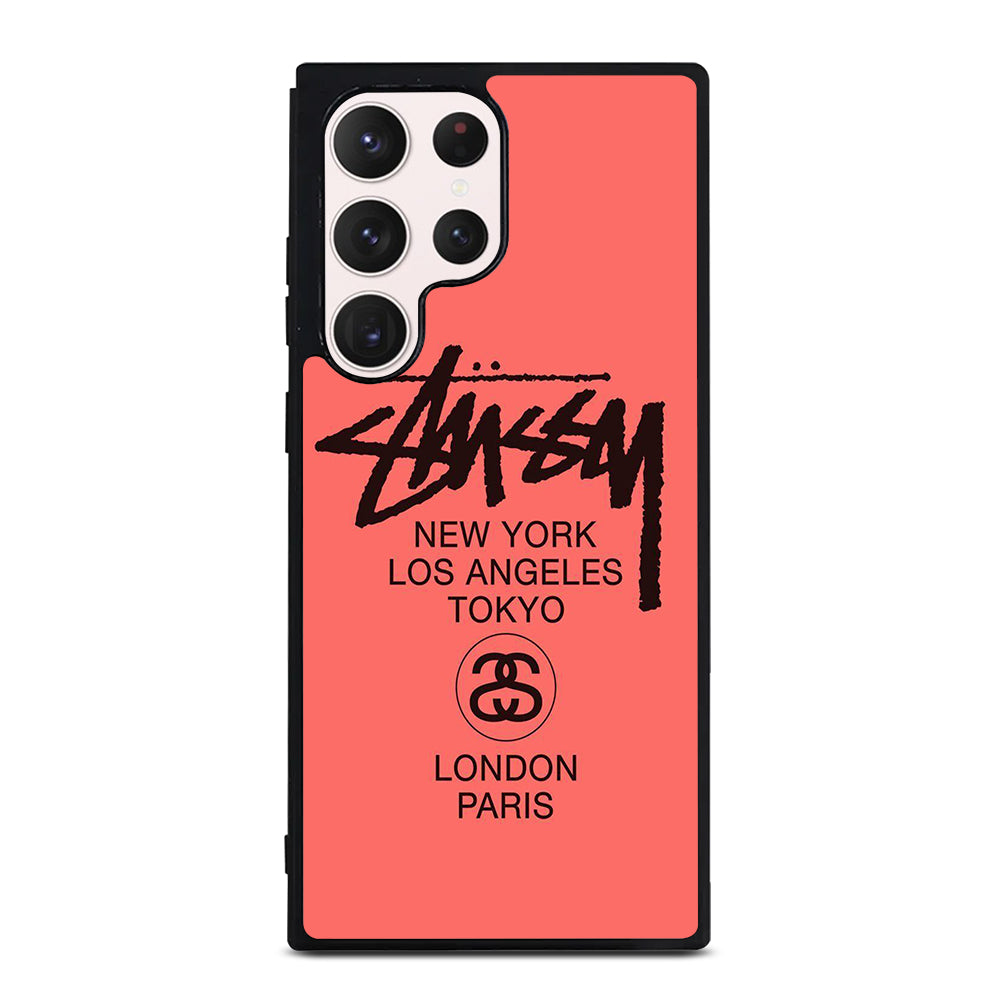 STUSSY CITY Samsung Galaxy S23 Ultra Case Cover