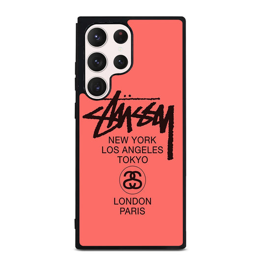 STUSSY CITY Samsung Galaxy S23 Ultra Case Cover
