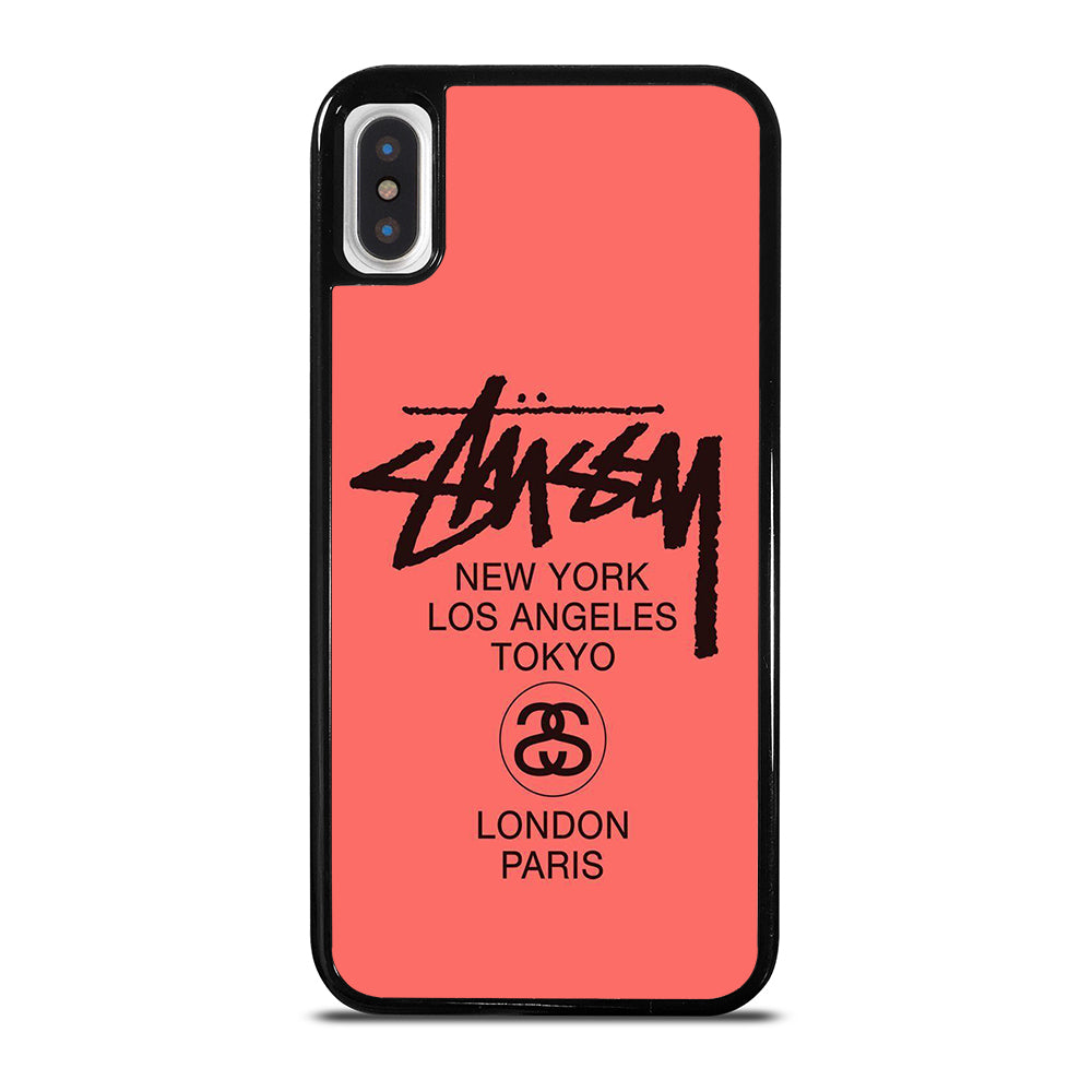 STUSSY CITY iPhone X / XS Case Cover