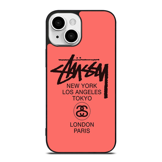 STUSSY CITY iPhone 13 Mini Case Cover