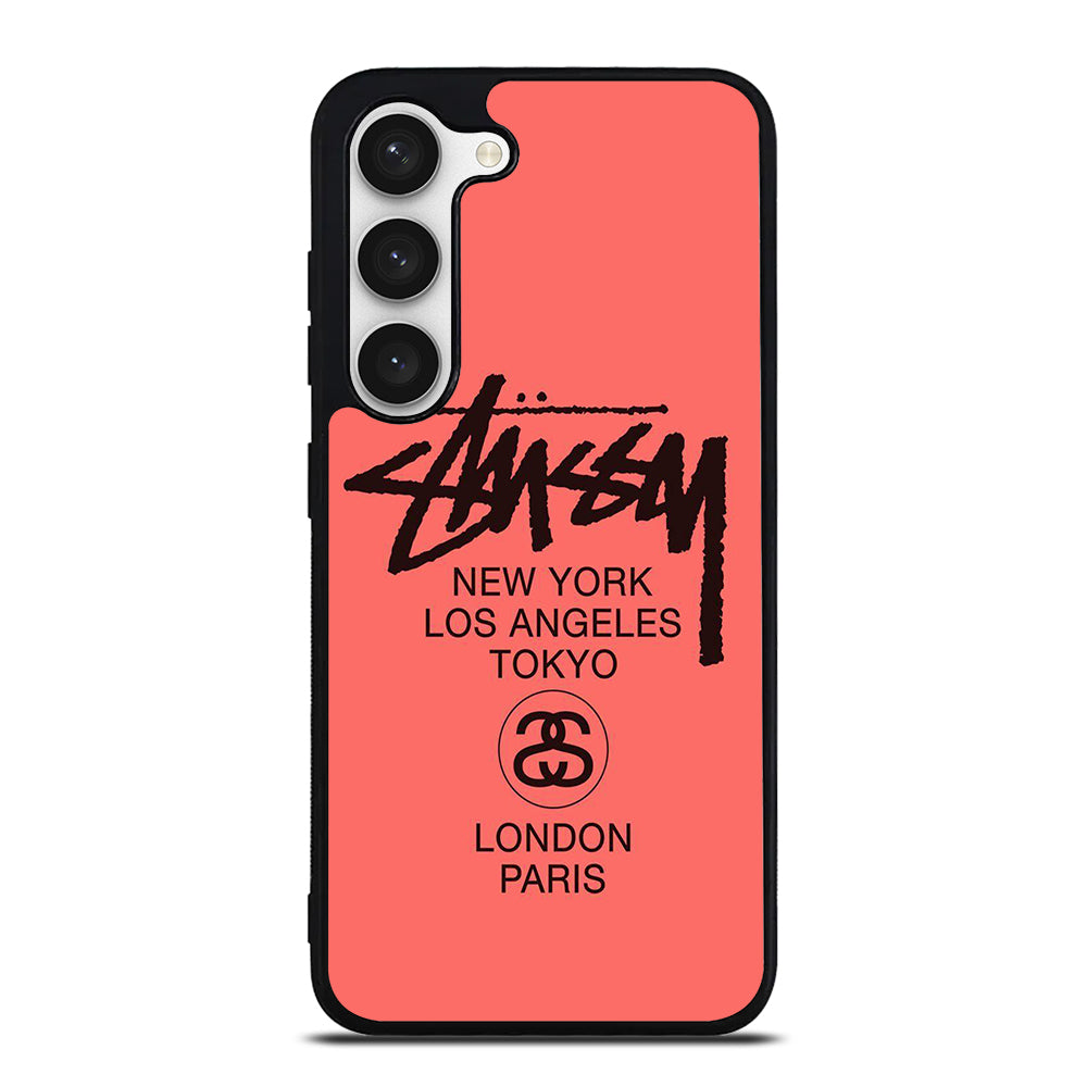 STUSSY CITY Samsung Galaxy S23 Case Cover