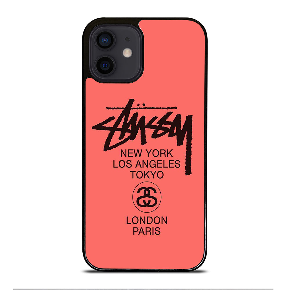 STUSSY CITY iPhone 12 Mini Case Cover
