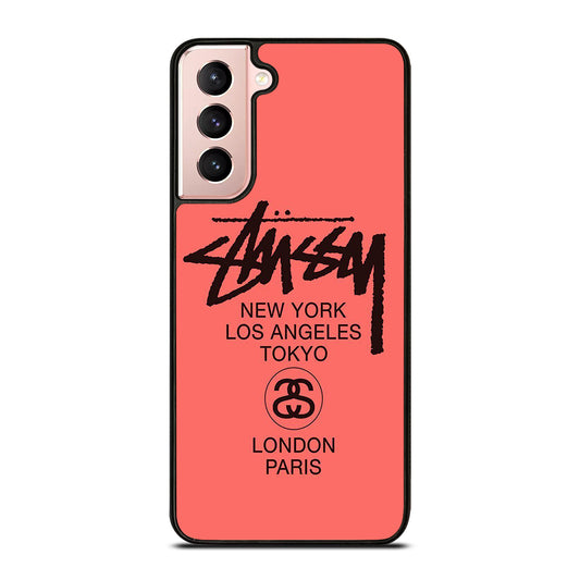 STUSSY CITY Samsung Galaxy S21 Case Cover