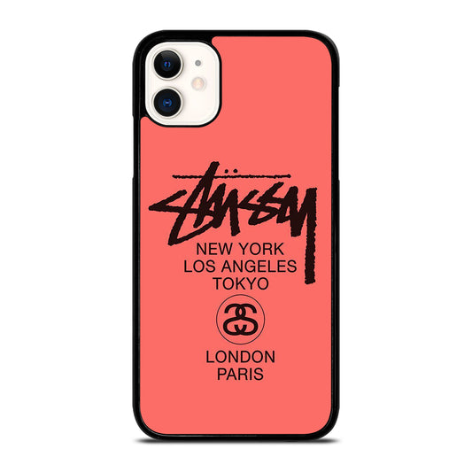 STUSSY CITY iPhone 11 Case Cover