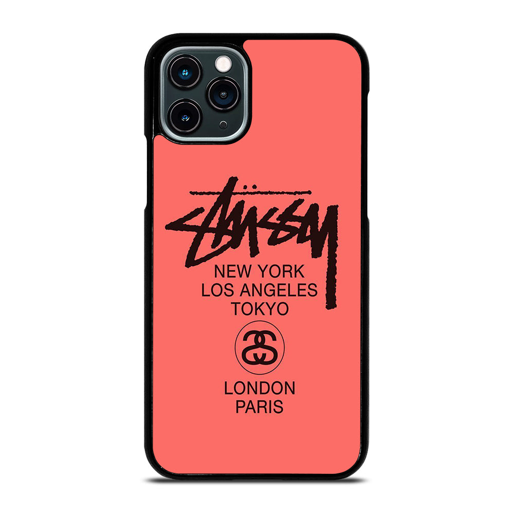 STUSSY CITY iPhone 11 Pro Case Cover