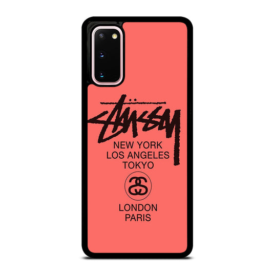 STUSSY CITY Samsung Galaxy S20 Case Cover
