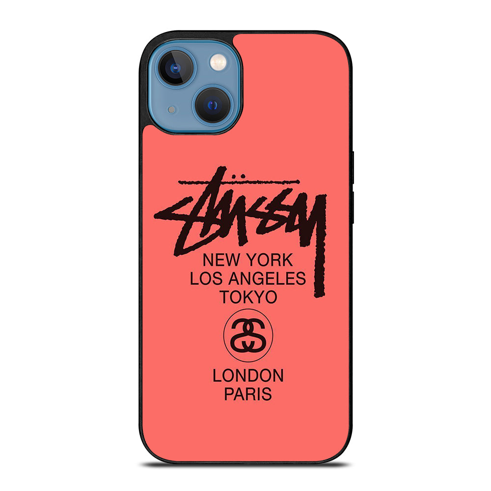 STUSSY CITY iPhone 13 Case Cover