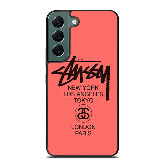 STUSSY CITY Samsung Galaxy S22 Case Cover